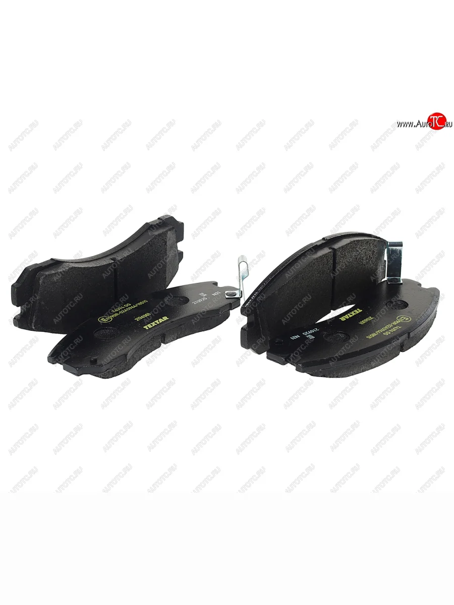 Колодки тормозные передние (4шт.) TEXTAR Mitsubishi Outlander CU (2003-2009)  в Самаре Самарской области