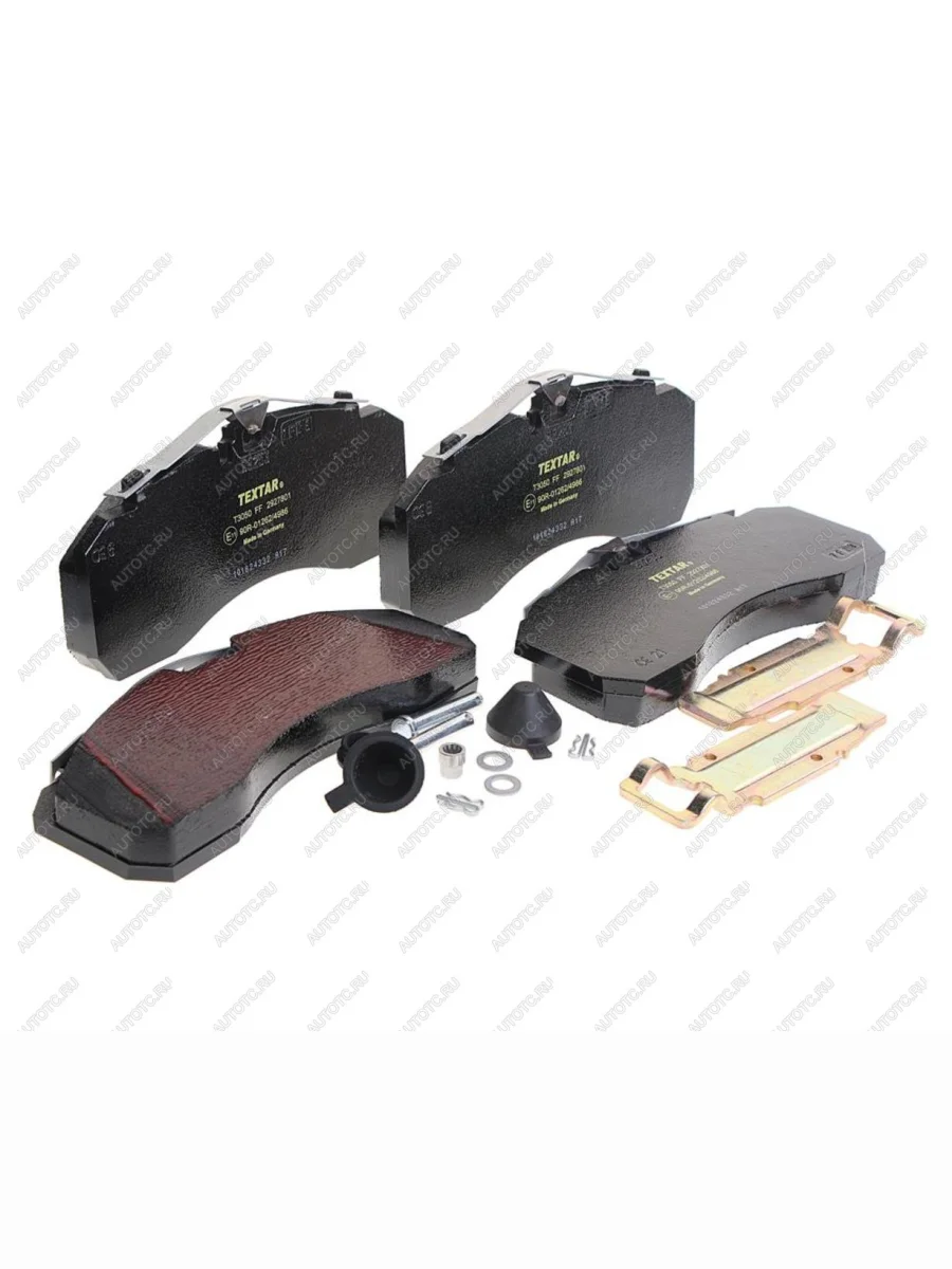 Колодки тормозные передние (4шт.) TEXTAR КамАЗ 5490 (2013-2025)  в Перми Пермском крае