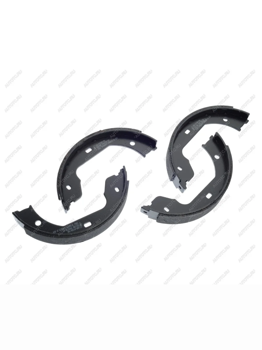 Колодки тормозные задние барабанные (4шт.) TEXTAR Volkswagen Touareg 1 GP дорестайлинг (2002-2007)  в Керчи Республика Крым