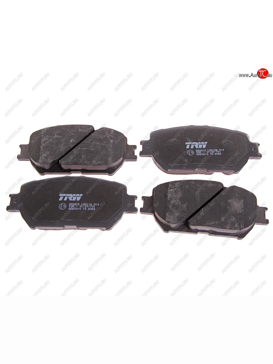 Колодки тормозные передние (4шт.) TRW Toyota Camry XV30 дорестайлинг (2001-2004)  в Самаре Самарской области