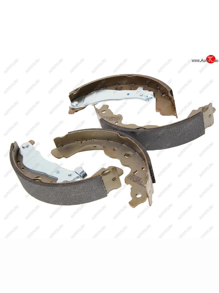 Колодки тормозные задние барабанные (4шт.) TEXTAR Renault Kangoo KW0 дорестайлинг (2008-2013)  в Перми Пермском крае