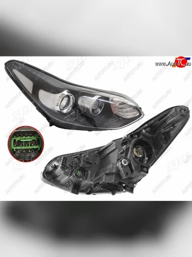 Фара правая (галоген, LED) SAT KIA Sportage  4 QL (2016-2022) дорестайлинг, рестайлинг