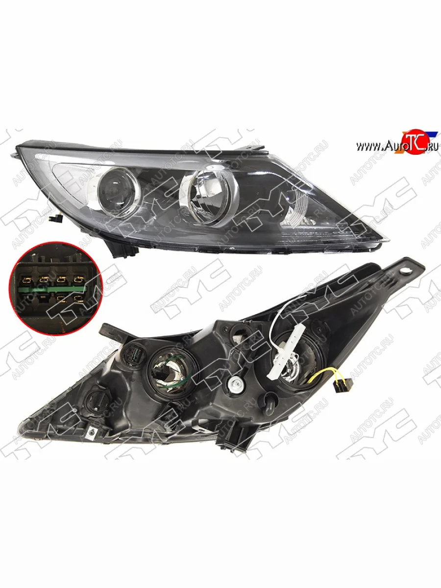 Фара правая (галоген, под электрокорректор) TYC  KIA Sportage (2010-2014) 3 SL  в Воронеже Воронежской области