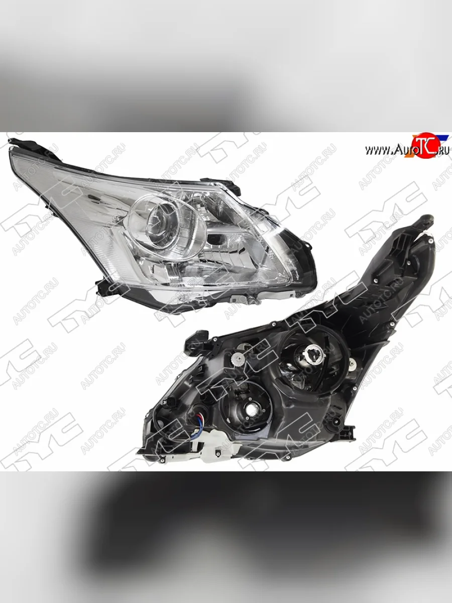 Фара правая (галоген, под корректор) TYC Toyota Avensis T270 седан дорестайлинг (2008-2011)  в Самаре Самарской области