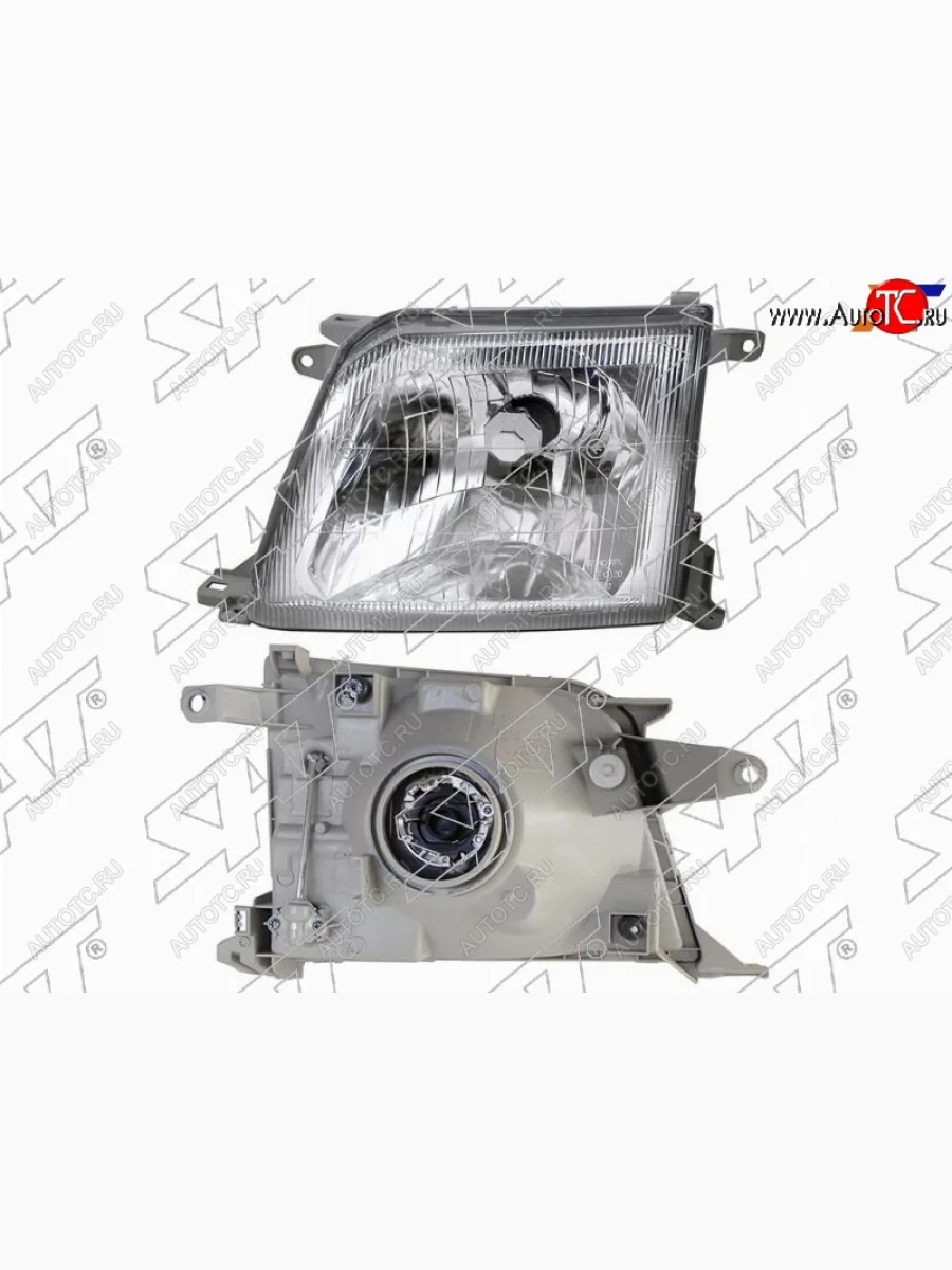 Фара левая (хрусталь) SAT  Toyota Land Cruiser Prado (1999-2002) J90  в Воронеже Воронежской области