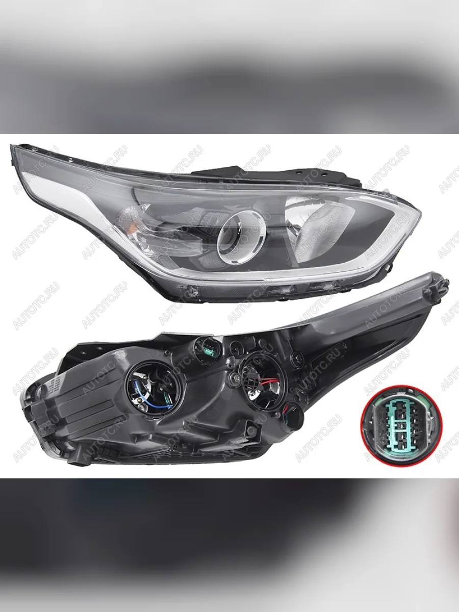 Фара правая (галоген) SAT KIA Ceed 3 CD хэтчбэк (2018-2025)  в Воронеже Воронежской области