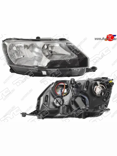 Фара правая TYC Skoda Rapid NH1 хэтчбэк дорестайлинг (2012-2017)