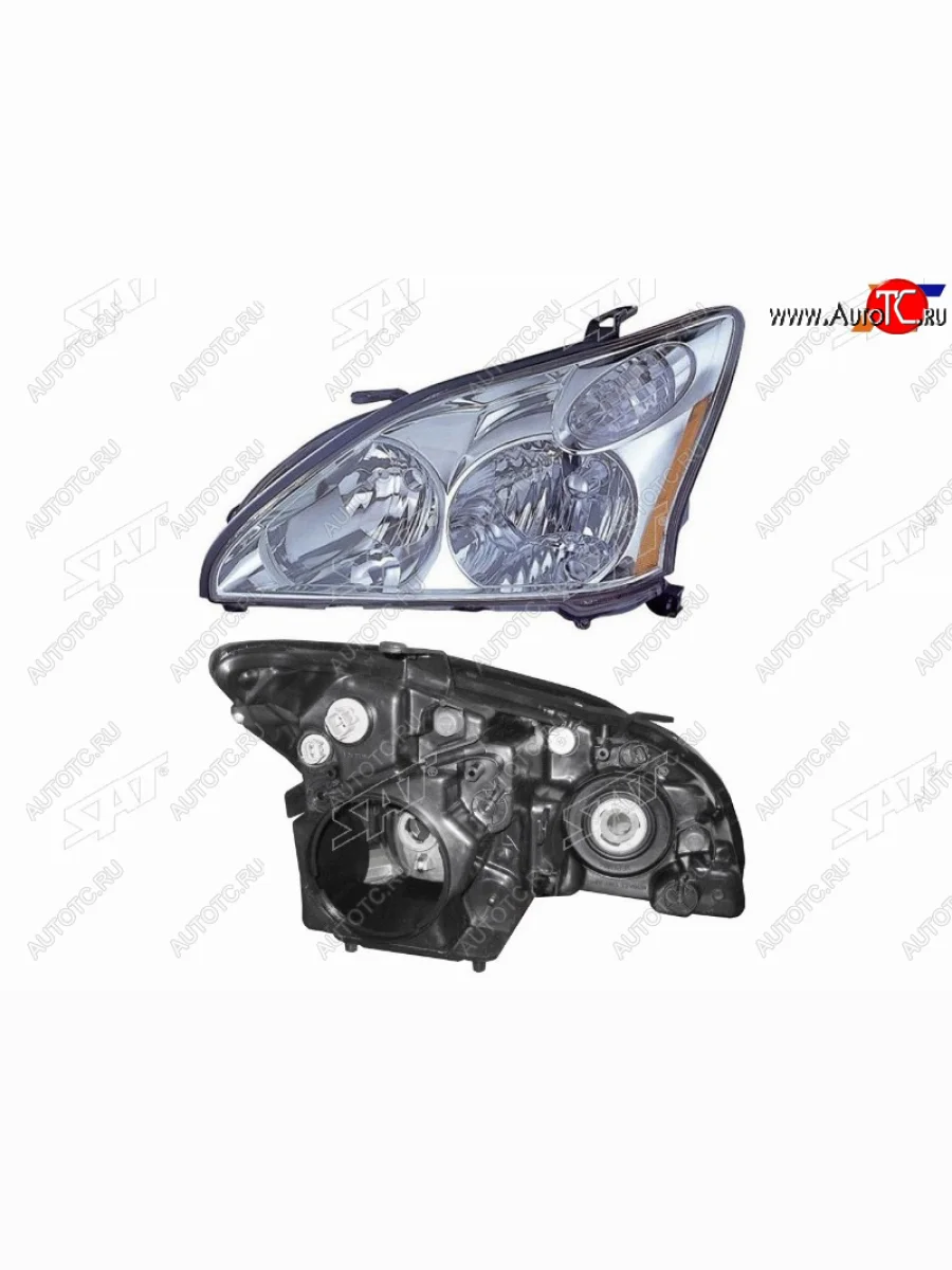 Фара левая (галоген) SAT Lexus RX330 XU30 (2003-2006)  в Перми Пермском крае