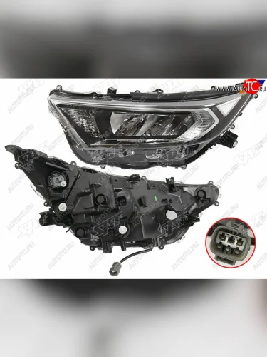 Фара левая (LED без блока) SAT Toyota RAV4  XA50 (2018-2025) 5 дв. дорестайлинг