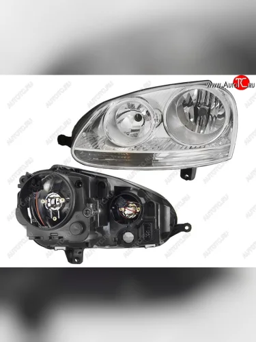 Фара левая SAT Volkswagen Golf  5 Mk5 - Jetta  A5