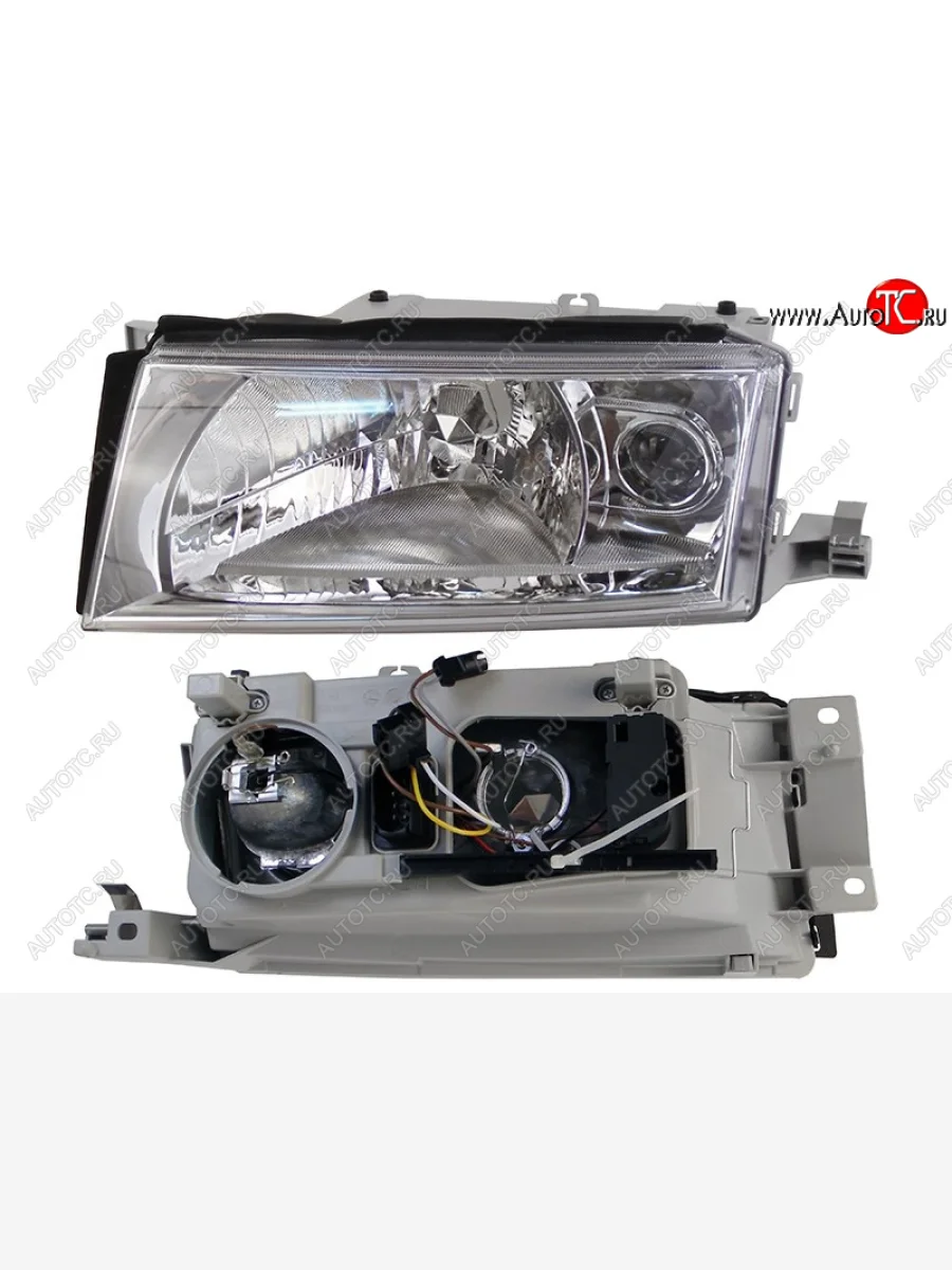 Фара левая (с ПТФ) TYC  Skoda Octavia (2004-2008) A5  в Воронеже Воронежской области