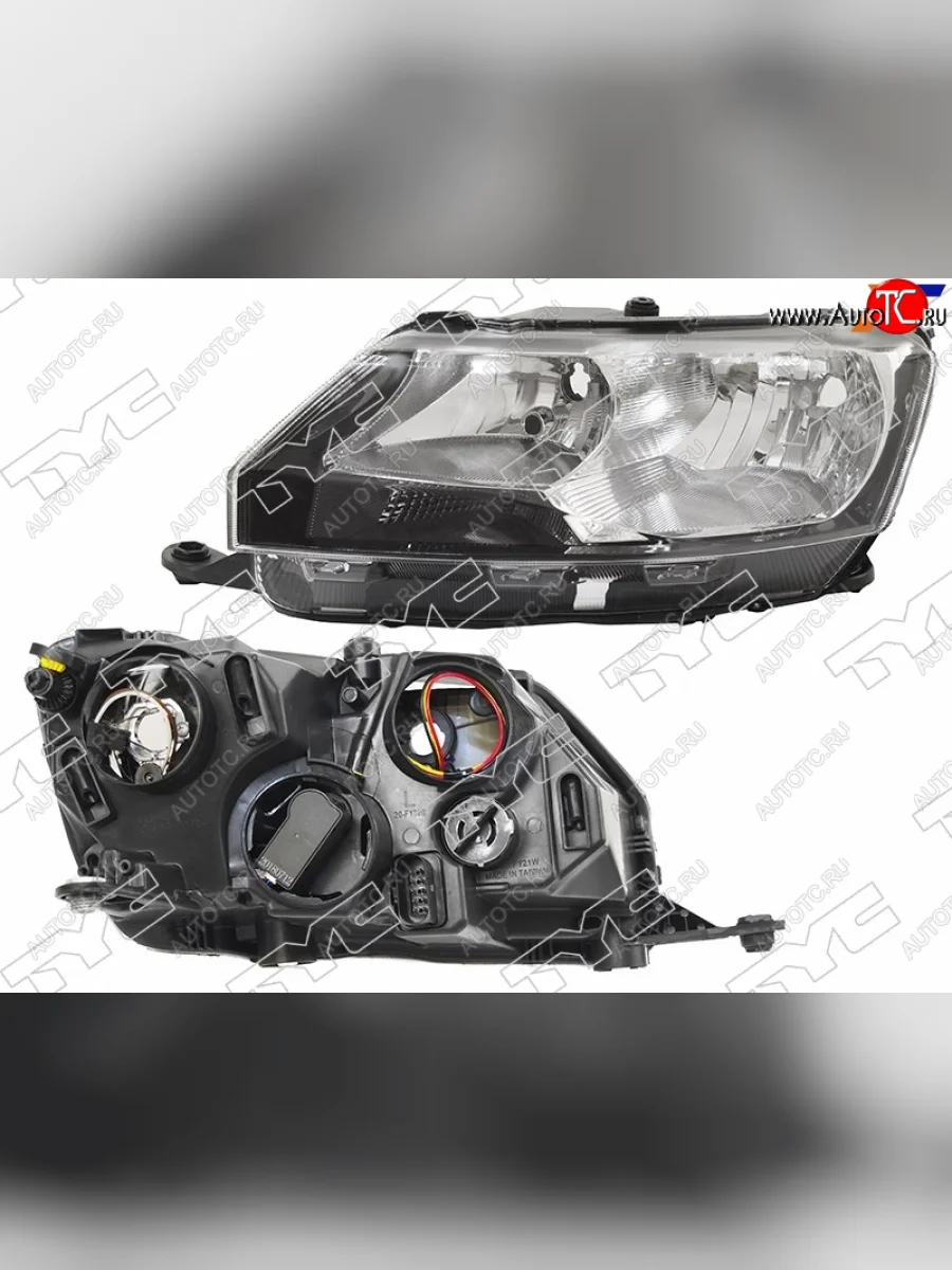 Фара левая TYC Skoda Rapid NH1 хэтчбэк дорестайлинг (2012-2017)  в Керчи Республика Крым