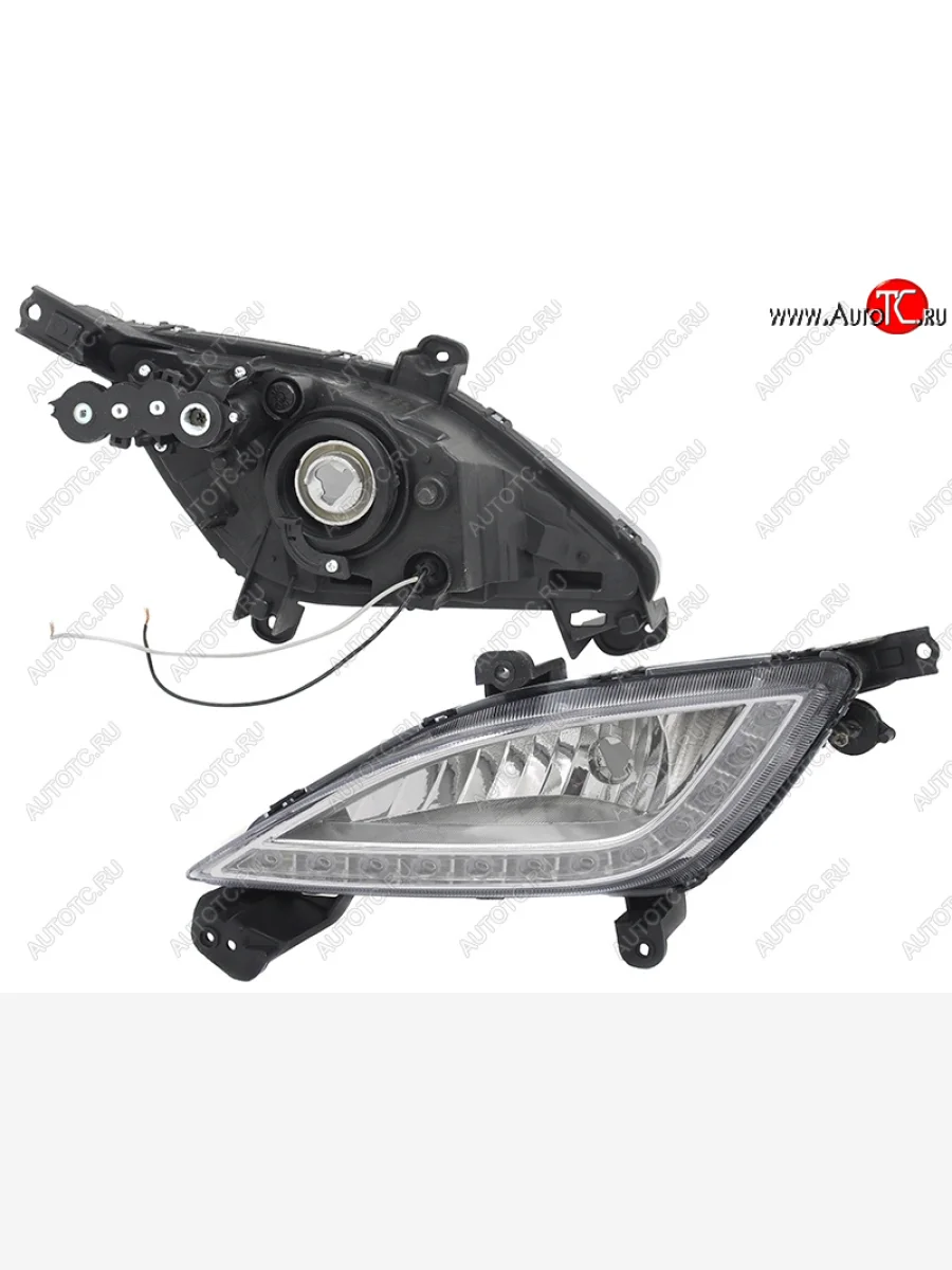 Левая противотуманная фара SAT Hyundai I30 2 GD дорестайлинг, хэтчбэк 5 дв. (2011-2015)  в Перми Пермском крае