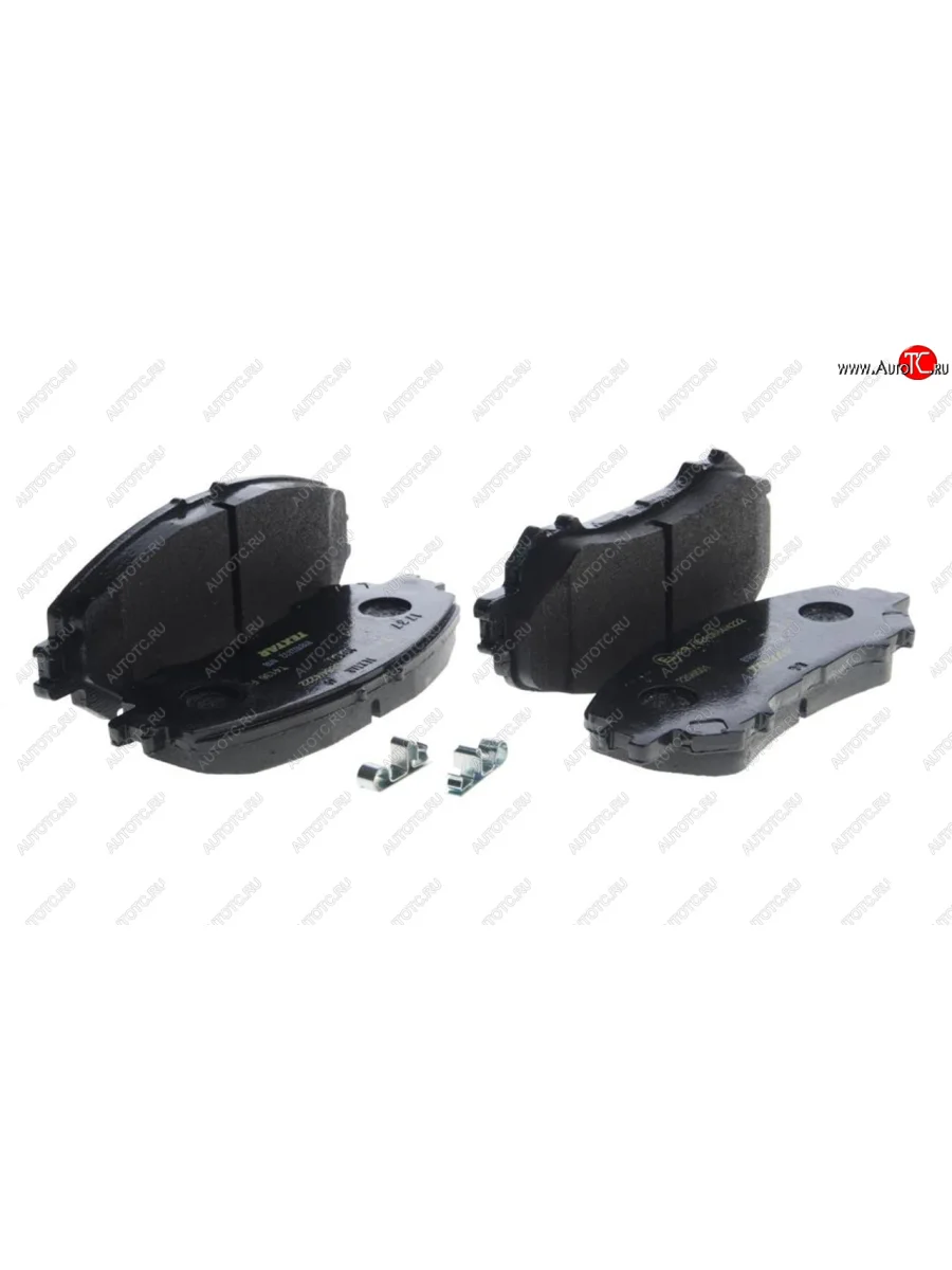 Колодки тормозные передние (4шт.) TEXTAR Nissan Qashqai 2 J11 дорестайлинг (2013-2019)  в Перми Пермском крае