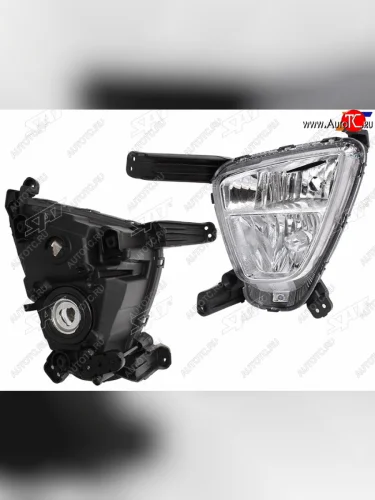 Левая противотуманная фара SAT KIA Sorento UM/Prime дорестайлинг (2014-2018)