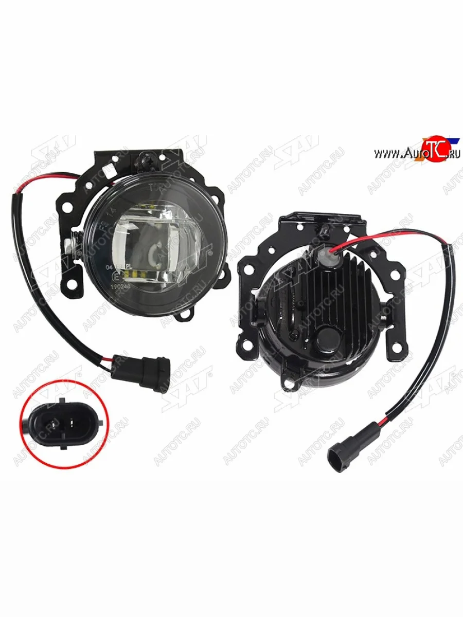 lh=rh противотуманная фара SAT Mitsubishi Lancer 10 CY хэтчбэк дорестайлинг (2007-2010)  в Керчи Республика Крым