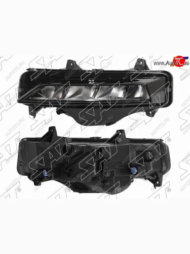 Левая противотуманная фара SAT Skoda Octavia A8 универсал (2019-2022)