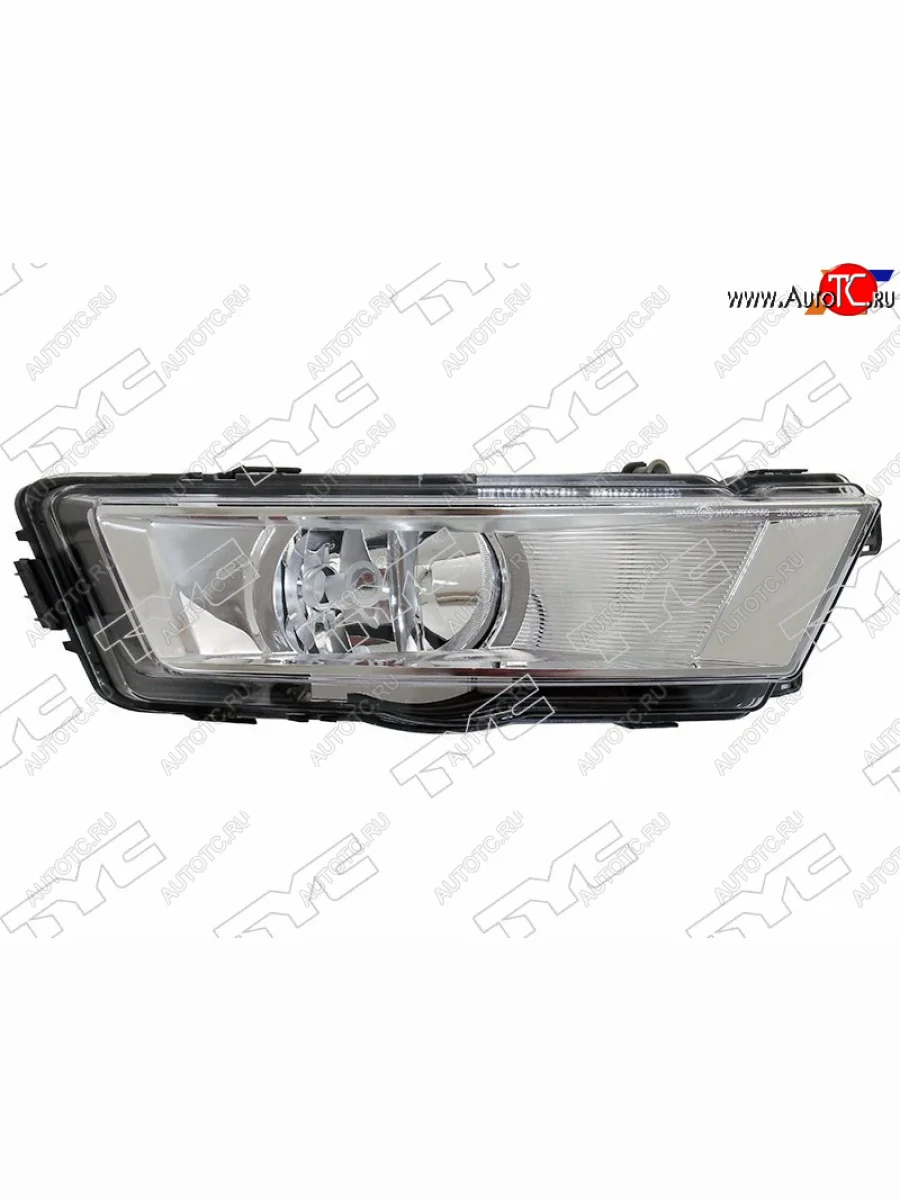 Правая противотуманная фара TYC Skoda Rapid ( NH3, NH1) (2012-2017) дорестайлинг лифтбэк, хэтчбэк дорестайлинг с доставкой в г. Кемерово