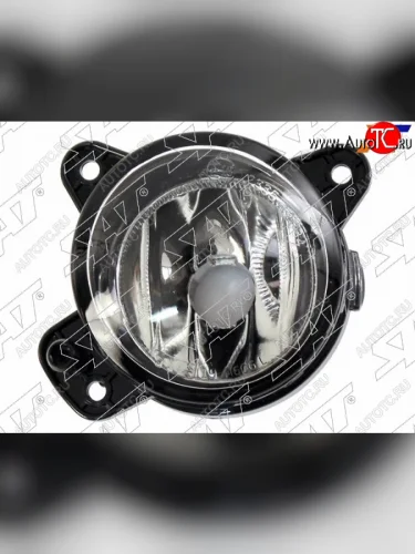 Левая фара противотуманная SAT Skoda Fabia Mk2 универсал дорестайлинг (2007-2010)