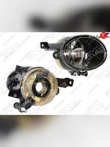 Правая фара противотуманная TYC Volkswagen Touareg 2 NF дорестайлинг (2010-2014)