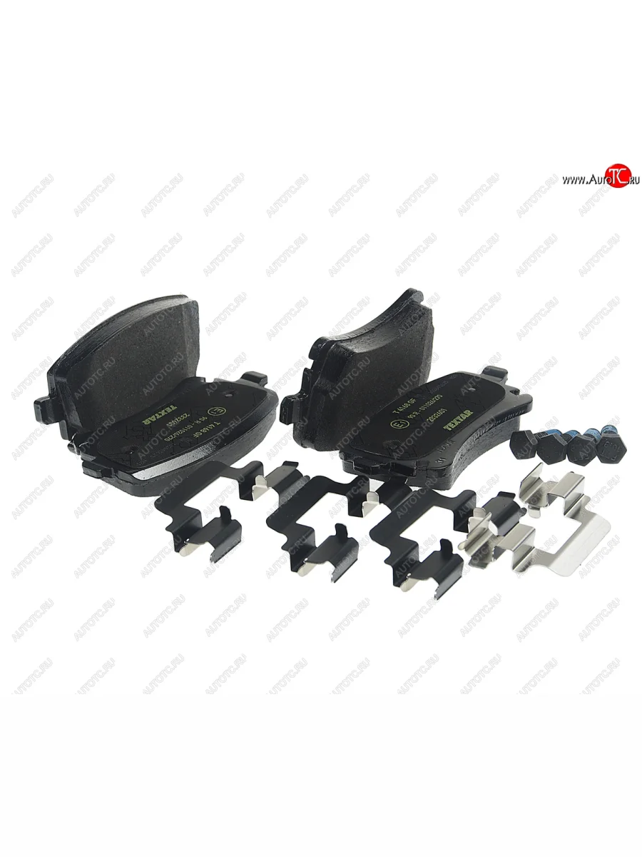 Колодки тормозные задние (4шт.) TEXTAR Audi A3 8LA хэтчбэк 5 дв. дорестайлинг (1996-2000)  с доставкой в г. Керчь