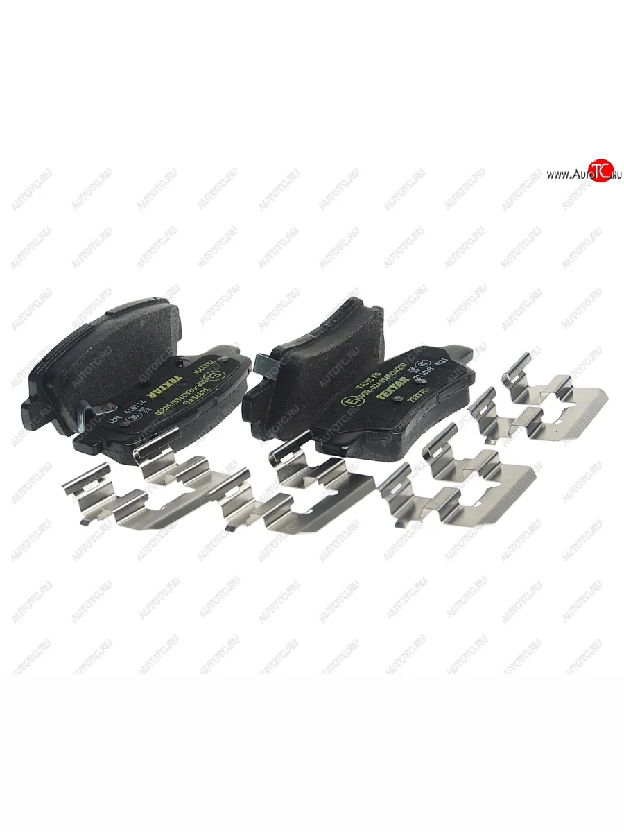 Колодки тормозные задние (4шт.) TEXTAR Hyundai Solaris RBr хэтчбэк дорестайлинг (2010-2014)  в Керчи Республика Крым