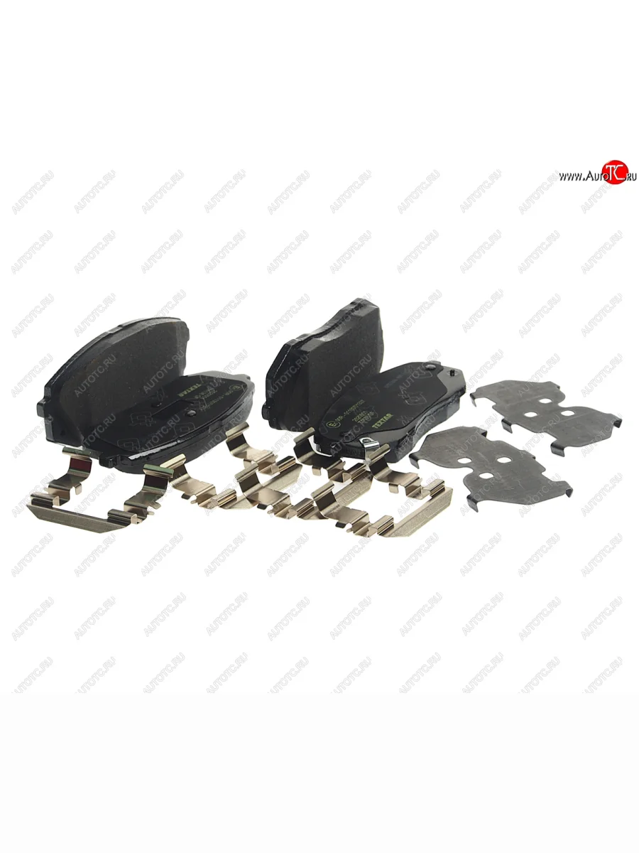 Колодки тормозные передние (4шт.) TEXTAR Hyundai Solaris RBr хэтчбэк дорестайлинг (2010-2014)  в Самаре Самарской области