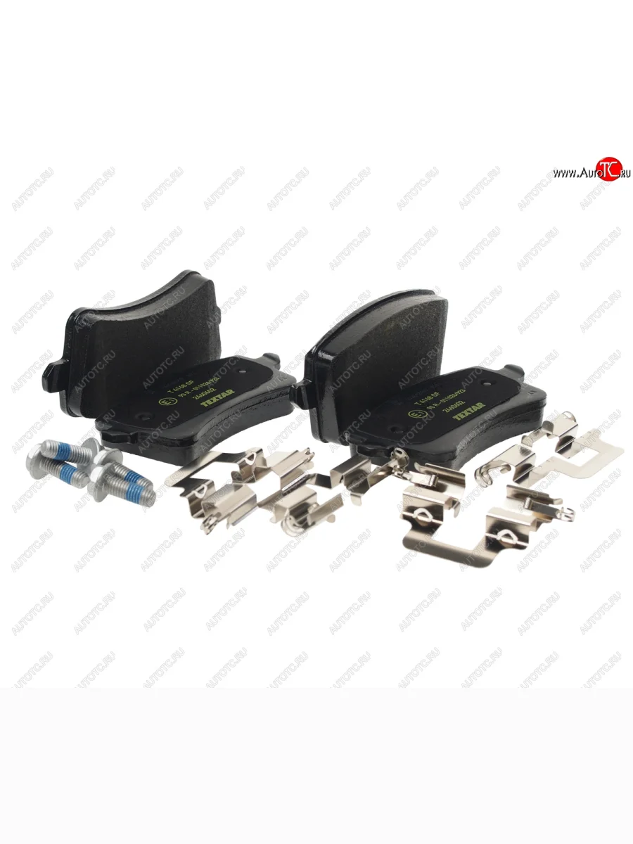Колодки тормозные задние (4шт.) TEXTAR Audi A4 B8 рестайлинг (2011-2016)  с доставкой в г. Пермь