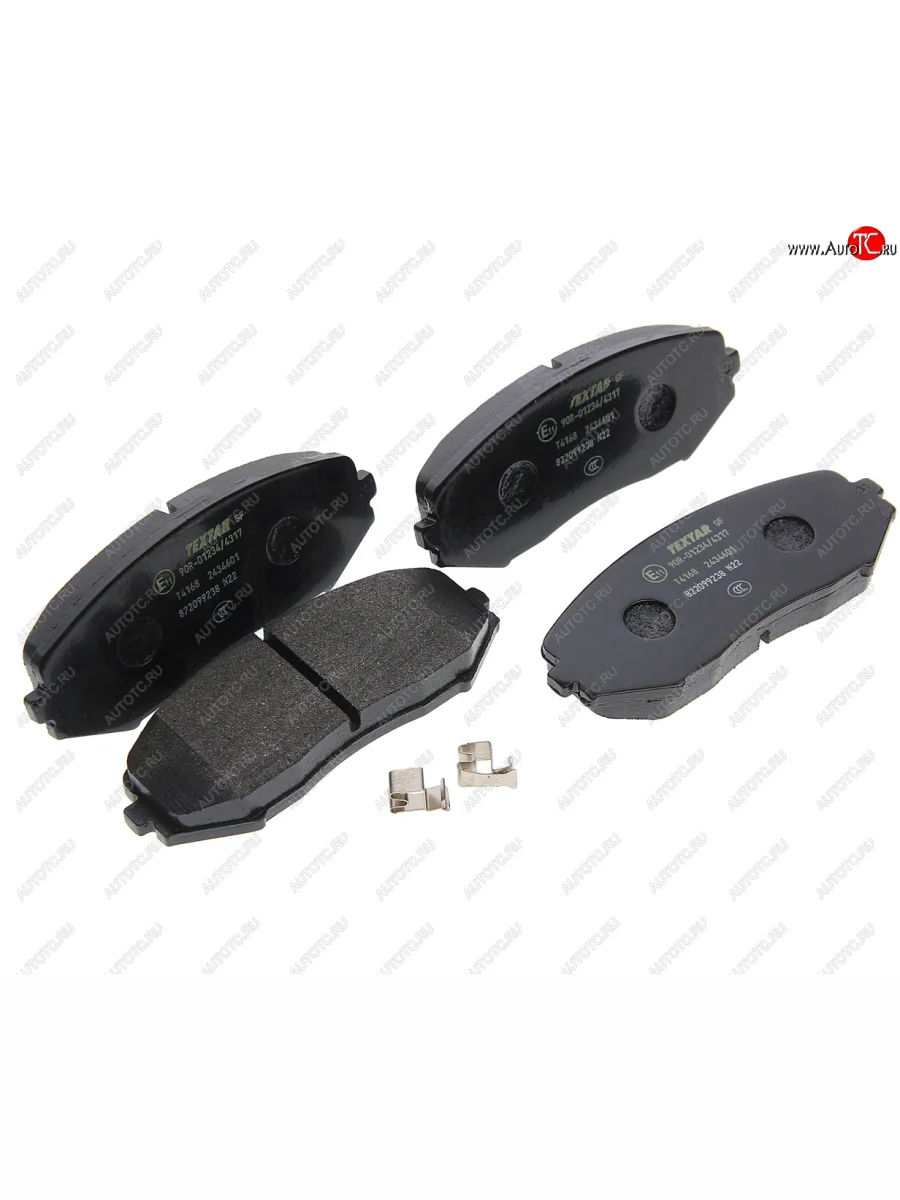 Колодки тормозные передние (4шт.) TEXTAR Suzuki Grand Vitara JT 3 двери дорестайлинг (2005-2008)  в Керчи Республика Крым