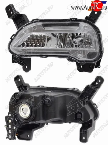 Левая противотуманная фара SAT Hyundai Starex/Grand Starex/H1 TQ 2-ой рестайлинг (2017-2022)