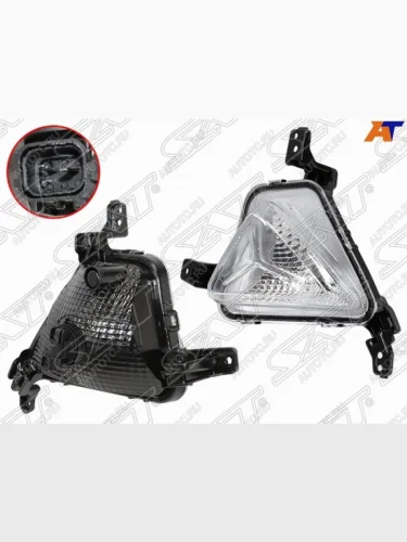 Левая противотуманная фара SAT KIA Rio X-line (2017-2021)