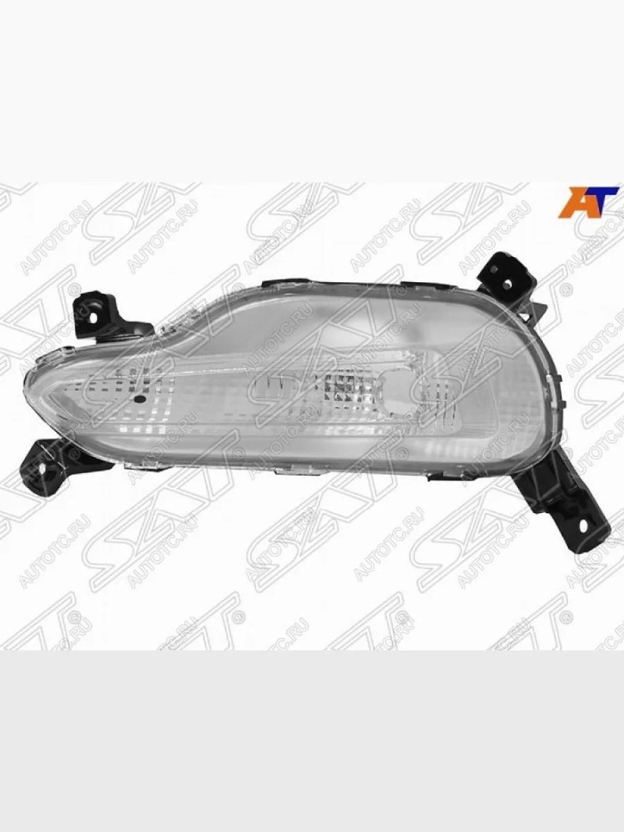Левая противотуманная фара SAT Hyundai Solaris HCR седан дорестайлинг (2017-2020)  в Самаре Самарской области
