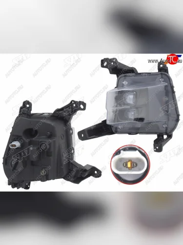 Левая противотуманная фара (LED, комплектация GT) SAT KIA K5  DL (2019-2022)