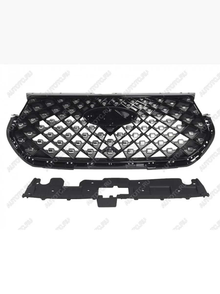 Решетка радиатора SAT  Chery Tiggo 7 PRO (2019-2025) (хром)  в Керчи Республика Крым