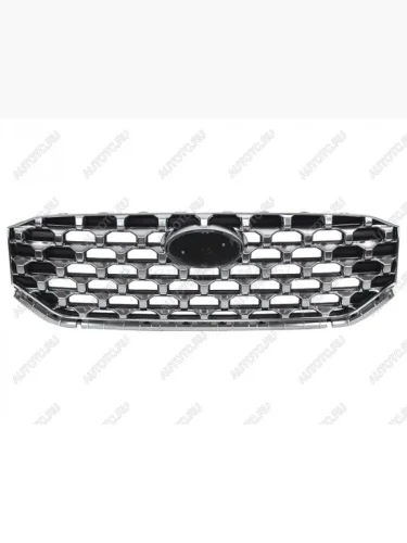 Решетка радиатора SAT (хром) Hyundai Santa Fe TM рестайлинг (2020-2022)