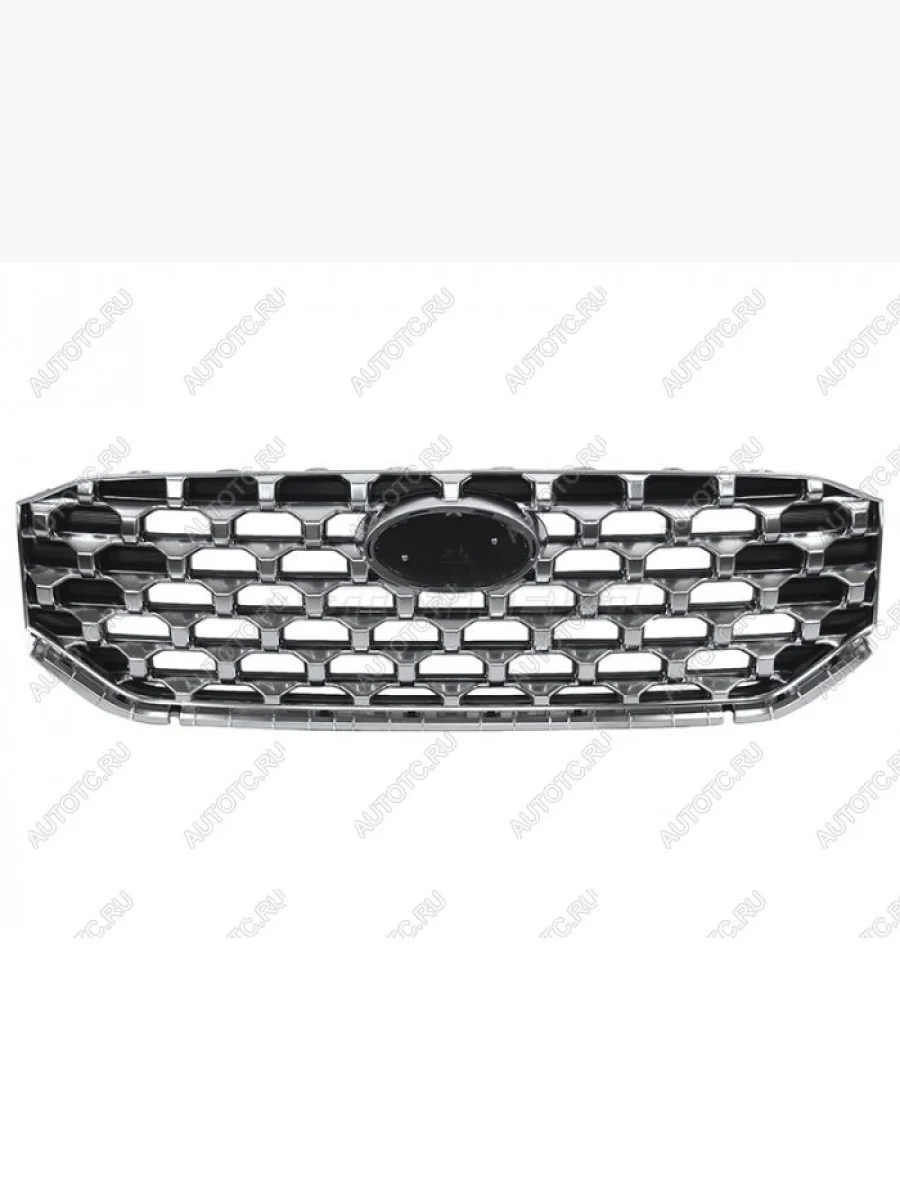 Решетка радиатора SAT Hyundai Santa Fe TM рестайлинг (2020-2022) (хром)  в Самаре Самарской области