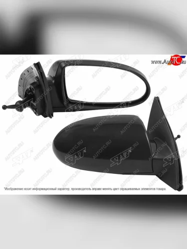 Боковое правое зеркало заднего вида (механическое) SAT Hyundai Accent  3 MC (2005-2011) седан