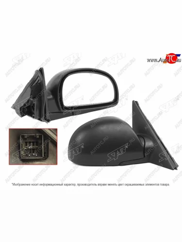 Боковое правое зеркало заднего вида (5 контактов) SAT Hyundai Accent  2 LC (1999-2012) седан дорестайлинг (ТагАЗ)