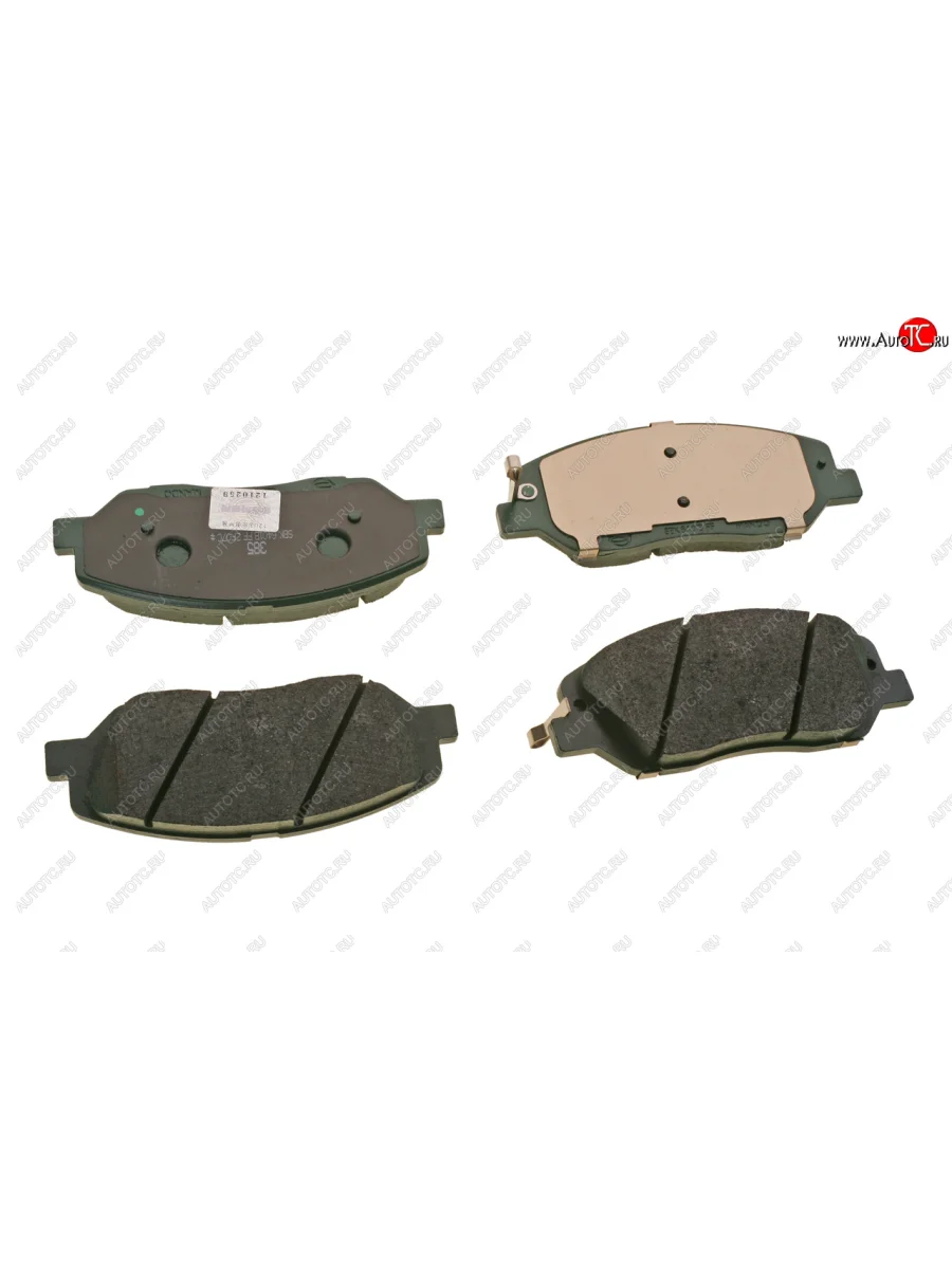 Колодки тормозные передние (4шт.) SSANGYONG SSANGYONG Actyon дорестайлинг (2010-2013)  с доставкой в г. Керчь