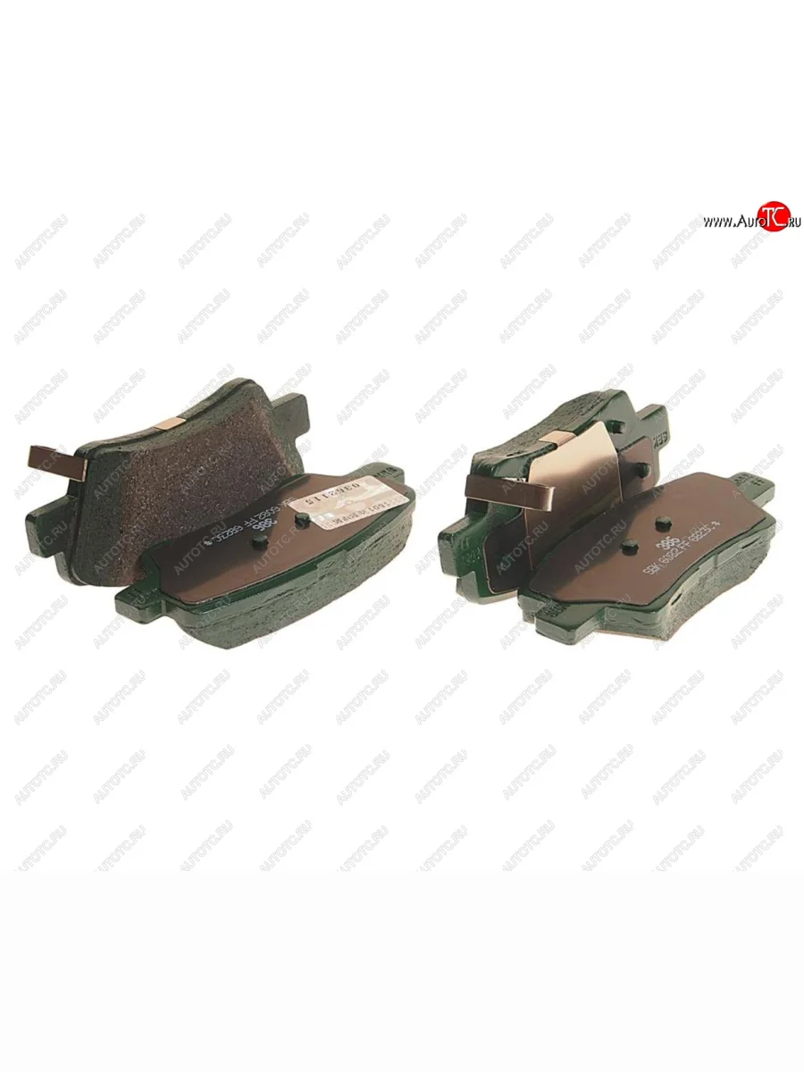 Колодки тормозные задние (4шт.) SSANGYONG SSANGYONG Actyon дорестайлинг (2010-2013)  с доставкой в г. Керчь