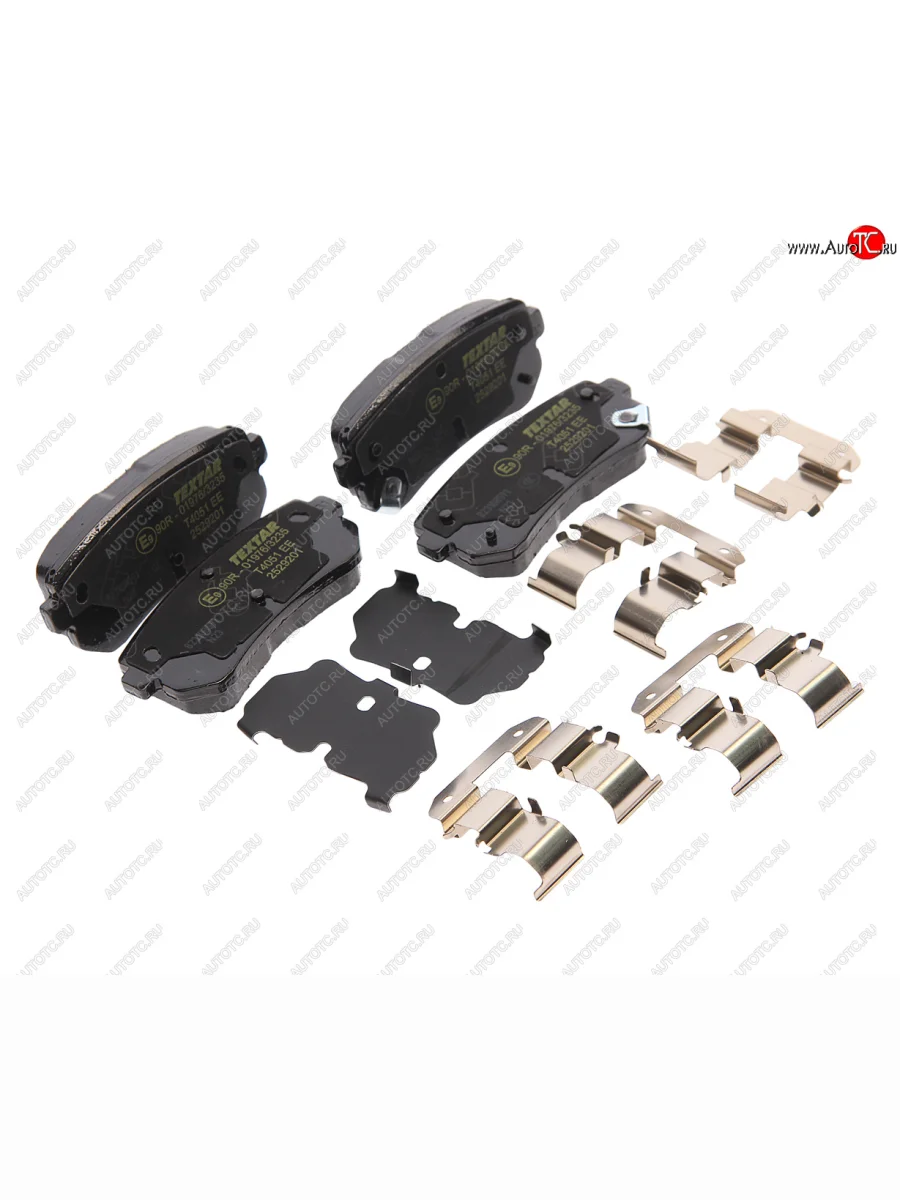 Колодки тормозные задние (4шт.) TEXTAR Hyundai IX35 LM дорестайлинг (2009-2013)  в Самаре Самарской области