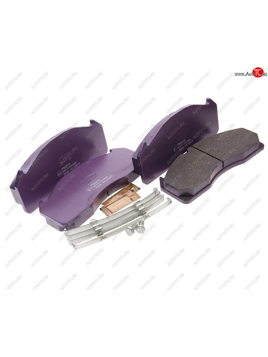 Колодки тормозные передние (4шт.) NIBK Volvo FM шасси (2013-2025)  в Самаре Самарской области