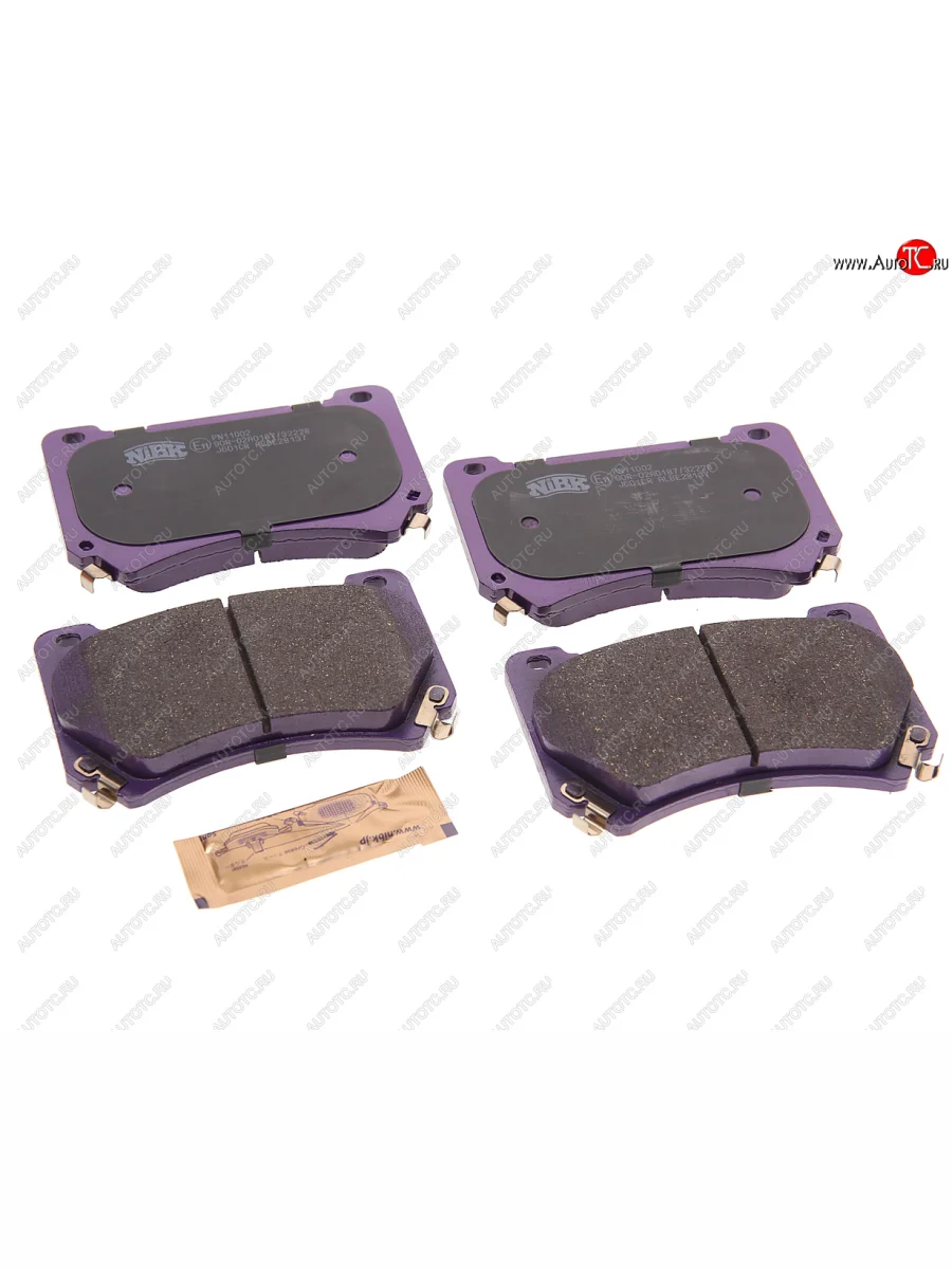 Колодки тормозные передние (4шт.) NIBK Hyundai Equus (2009-2016)  в Керчи Республика Крым