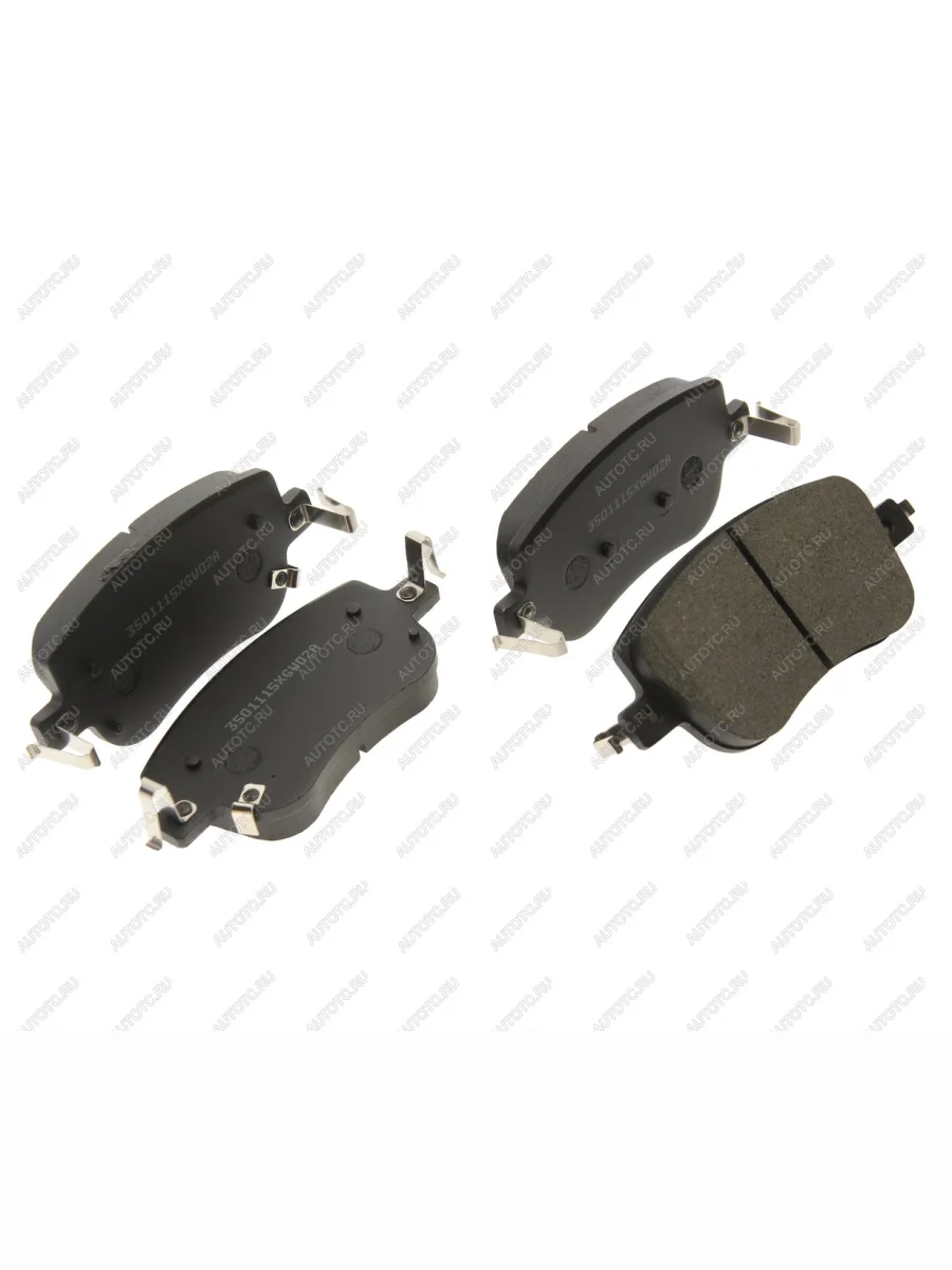 Колодки тормозные передние керамика (4шт.) NSP Hyundai Solaris RBr седан дорестайлинг (2010-2014)  в Самаре Самарской области