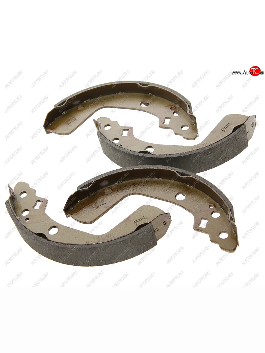 Колодки тормозные задние барабанные (4шт.) NIBK Suzuki Swift ZC дорестайлинг, хэтчбэк 5 дв. (2003-2008)  с доставкой в г. Пермь