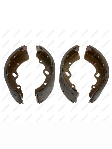 Колодки тормозные задние барабанные (4шт.) NIBK Mitsubishi Fuso Canter (1984-1993)