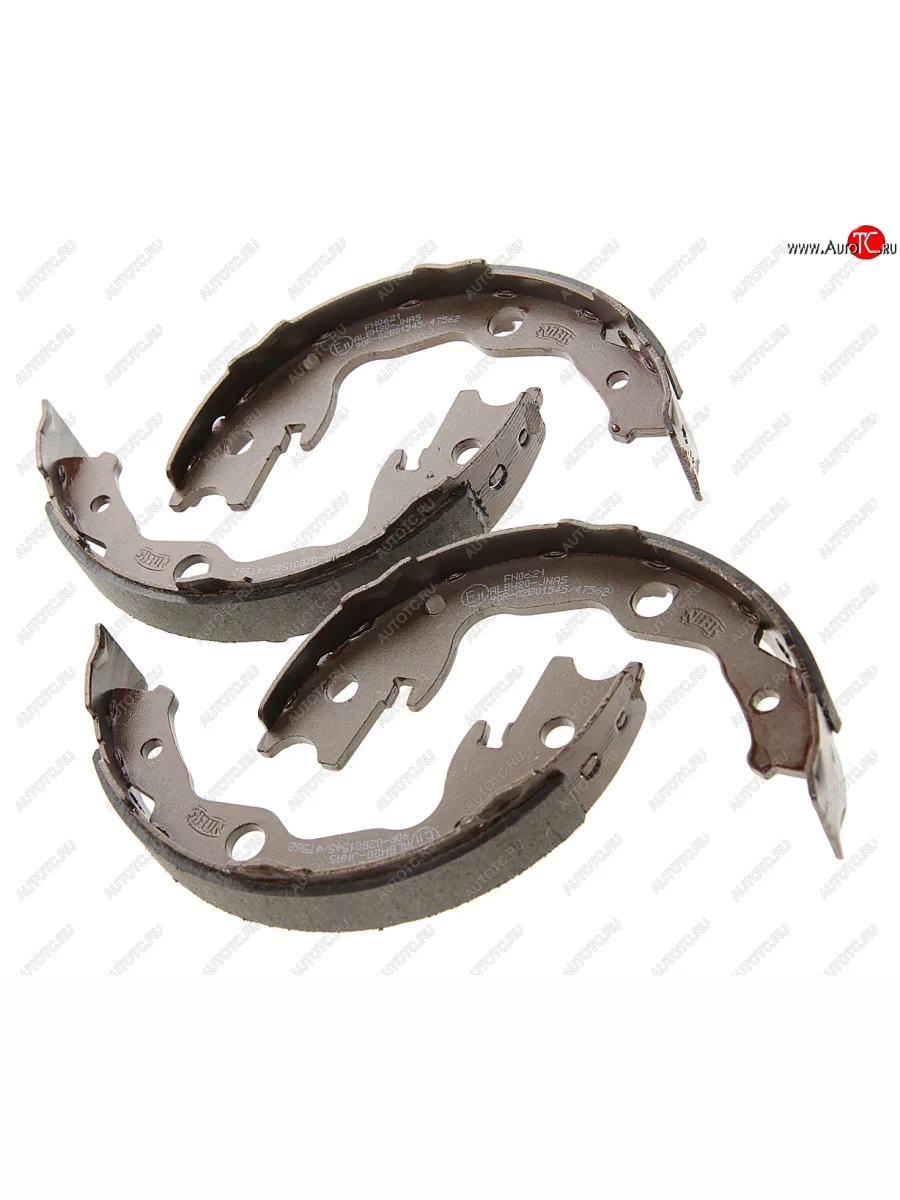 Колодки тормозные задние барабанные (4шт.) NIBK Nissan X-trail 2 T31 дорестайлинг (2007-2011)  в Самаре Самарской области