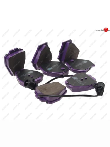 Колодки тормозные передние (4шт.) NIBK Audi A8 D2 рестайлинг (1999-2002)