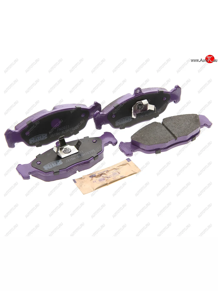 Колодки тормозные передние (4шт.) NIBK Opel Astra F седан рестайлинг (1994-1998)  в Керчи Республика Крым