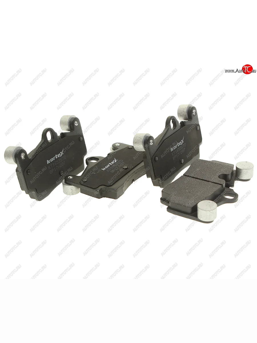 Колодки тормозные задние (4шт.) KORTEX Porsche Cayenne 955 (2002-2006)  с доставкой в г. Пермь